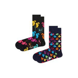 Happy Socks Ponožky '2-Pack Dog Socks'  zmiešané farby