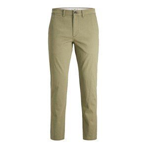 JACK & JONES Chino nohavice 'OLLIE DAVE'  olivová