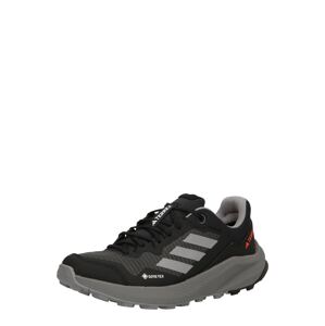 ADIDAS TERREX Poltopánky 'Trail Rider'  sivá / červená / čierna / biela