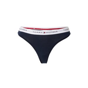 Tommy Hilfiger Underwear Tangá  námornícka modrá / červená / šedobiela