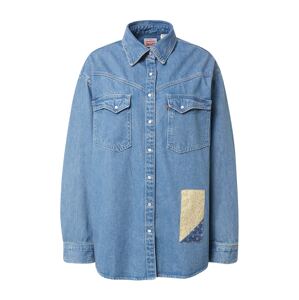 LEVI'S ® Blúzka 'Dorsey'  modrá denim / horčicová / červená / biela