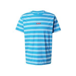 LEVI'S ® Tričko 'SS Relaxed Baby Tab Tee'  modrá / svetlomodrá / červená