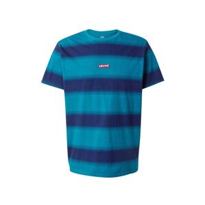 LEVI'S ® Tričko 'SS Relaxed Baby Tab Tee'  námornícka modrá / modrozelená / červená / biela