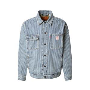 LEVI'S ® Prechodná bunda 'Sunrise Trucker'  modrá denim / biela