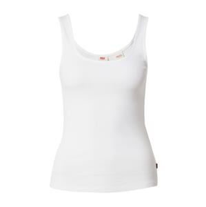 LEVI'S ® Top 'Essential Rib Tank'  červená / prírodná biela