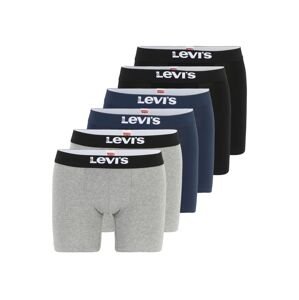 LEVI'S ® Boxerky  námornícka modrá / sivá melírovaná / čierna / biela