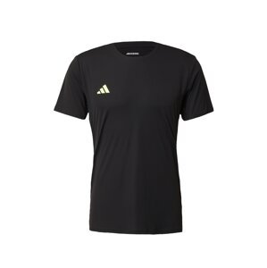 ADIDAS PERFORMANCE Funkčné tričko 'Adizero Essentials'  neónovo zelená / čierna