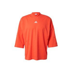 ADIDAS SPORTSWEAR Funkčné tričko 'Embroidery Ice Hockey '  oranžovo červená
