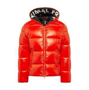 SAVE THE DUCK Zimná bunda 'Edgard'  červená / čierna / biela