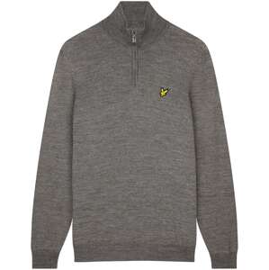 Lyle & Scott Sveter  žltá / sivobéžová / čierna