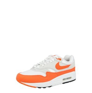 Nike Sportswear Nízke tenisky 'Air Max 1 87'  svetlosivá / oranžová / biela