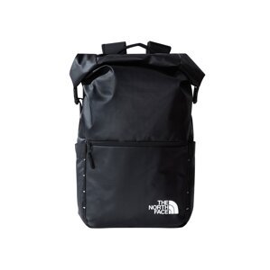 THE NORTH FACE Batoh 'BASE CAMP VOYAGER ROLLTOP'  čierna / biela