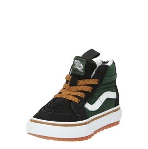 VANS Tenisky 'SK8-Hi'  hnedá / tmavozelená / čierna / biela