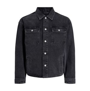 JACK & JONES Prechodná bunda 'Chase'  čierny denim