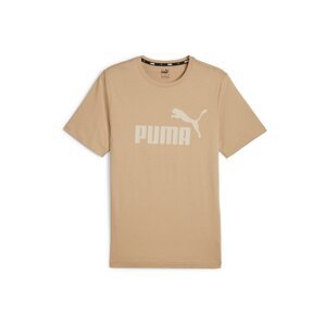 PUMA Funkčné tričko 'Essential'  piesková / tmavobéžová