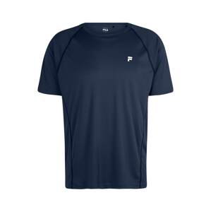 FILA Funkčné tričko 'LEXOW'  námornícka modrá / biela