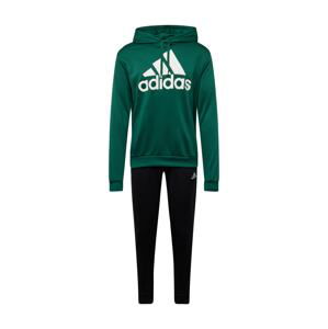 ADIDAS SPORTSWEAR Tréningový komplet  tmavozelená / čierna / biela