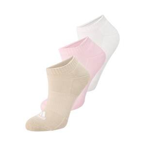 ADIDAS SPORTSWEAR Športové ponožky  béžová / ružová / šedobiela