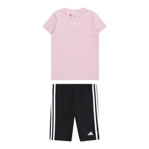 ADIDAS SPORTSWEAR Tréningový komplet  svetloružová / čierna / biela