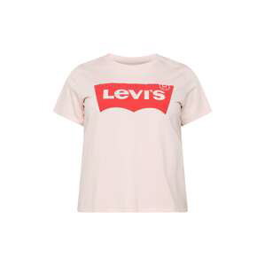 Levi's® Plus Tričko 'PERFECT'  pastelovo ružová / červená