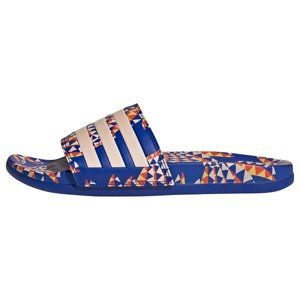 ADIDAS SPORTSWEAR Plážové / kúpacie topánky 'Adilette'  modrá / žltá / tmavooranžová / rosé