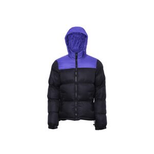 FUMO Zimná bunda  modrofialová / čierna