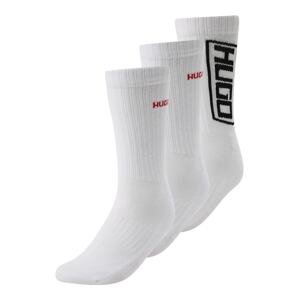 HUGO Ponožky  červená / čierna / biela