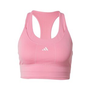 ADIDAS PERFORMANCE Športová podprsenka 'RUN MS PKT BRA'  pitaya / biela