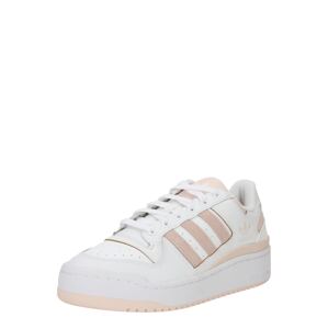 ADIDAS ORIGINALS Nízke tenisky 'Forum'  púdrová / biela