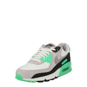 Nike Sportswear Nízke tenisky 'AIR MAX 90'  limetová / svetlofialová / čierna / biela