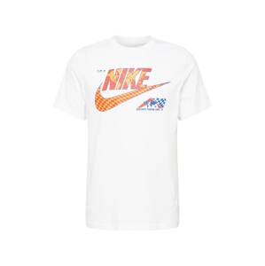 Nike Sportswear Tričko 'SOLE RALLY'  zlatá žltá / oranžová / biela