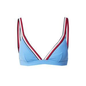 Tommy Hilfiger Underwear Bikinový top  svetlomodrá / červená / biela