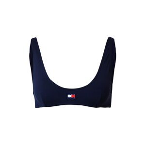 Tommy Jeans Bikinový top  modrá / námornícka modrá / červená / biela