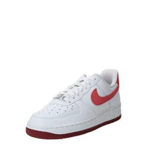 Nike Sportswear Nízke tenisky 'Air Force 1 '07'  červená / biela