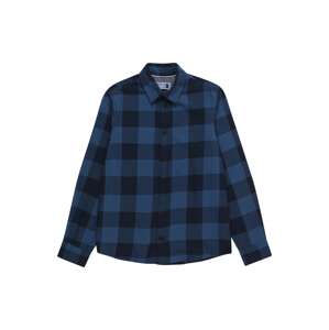 Jack & Jones Junior Košeľa 'GINGHAM'  modrá / tmavomodrá