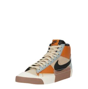 Nike Sportswear Členkové tenisky 'BLAZER MID PRO CLUB'  tmelová / tmavooranžová / čierna / biela