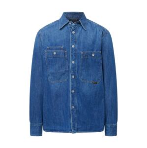 G-STAR Košeľa 'Nimes'  modrá denim