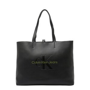 Calvin Klein Jeans Shopper  kiwi / čierna