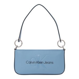 Calvin Klein Jeans Kabelka na rameno  modrá denim / čierna