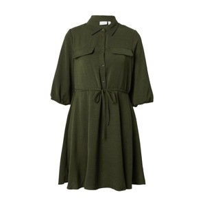 VILA Košeľové šaty 'TIFF'  olivová