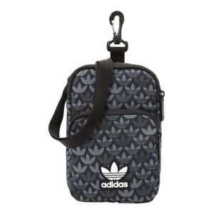 ADIDAS ORIGINALS Taška cez rameno 'Monogram Festival'  sivá / čierna / biela