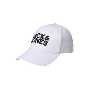 JACK & JONES Čiapka 'GALL'  čierna / biela