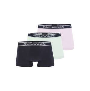 Emporio Armani Boxerky  svetlobéžová / námornícka modrá / mätová / orgovánová