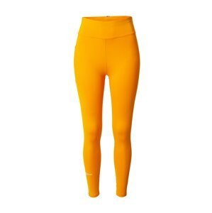 TOMMY HILFIGER Športové nohavice 'ESSENTIAL'  oranžová / biela