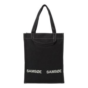 Samsøe Samsøe Shopper 'Salucca'  čierna / biela