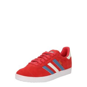 ADIDAS ORIGINALS Nízke tenisky 'GAZELLE'  modrá / zlatá / červená / biela