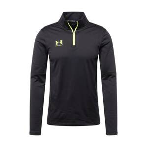 UNDER ARMOUR Funkčné tričko 'Challenger'  žltá / čierna