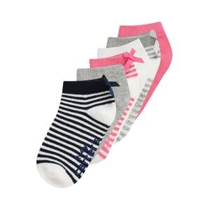 Carter's Ponožky  tmavomodrá / sivá / ružová / biela