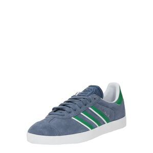 ADIDAS ORIGINALS Nízke tenisky 'GAZELLE'  modrosivá / zelená / strieborná / biela