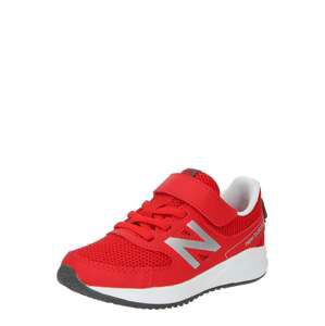 new balance Športová obuv '570'  striebornosivá / červená